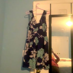 Cute navy floral dress